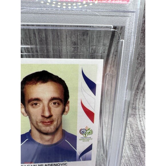 2006 PANINI WORLD CUP GERMANY STICKER #218 DRAGAN MLADENOVIC PSA 6 Ex-nm Serbia - Picture 7 of 10